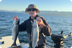 [Species] caught on a fishing charter in British Columbia