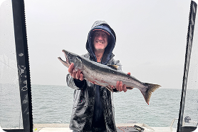 [Species] caught on a fishing charter in British Columbia